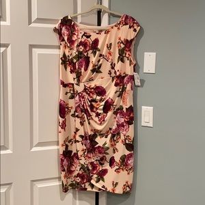 Cap sleeve Floral Dress